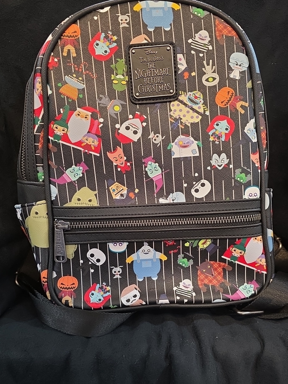 Disney Loungefly The Nightmare Before Christmas Mini Backpack - Multicolor
